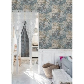 DUTCH WALLCOVERINGS Graue und grüne Betontapete von , Bemaltes Papier - Ref: Foro24-437374, Preis: 29,21 €, Rabatt: %