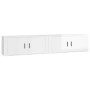 Muebles para TV de pared 2 uds blanco brillante 100x34,5x40 cm de , Muebles TV - Ref: Foro24-3188368, Precio: 151,65 €, Descu...