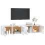 Wand-TV-Möbel 2 Stück glänzendes Weiß 100x34,5x40 cm von , TV-Möbel - Ref: Foro24-3188368, Preis: 151,65 €, Rabatt: %