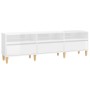 TV-Möbel aus glänzend weißem Sperrholz, 150x30x44,5 cm. von , TV-Möbel - Ref: Foro24-831911, Preis: 95,25 €, Rabatt: %