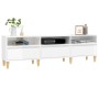 TV-Möbel aus glänzend weißem Sperrholz, 150x30x44,5 cm. von , TV-Möbel - Ref: Foro24-831911, Preis: 95,25 €, Rabatt: %