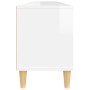 TV-Möbel aus glänzend weißem Sperrholz, 150x30x44,5 cm. von , TV-Möbel - Ref: Foro24-831911, Preis: 95,25 €, Rabatt: %