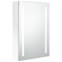 Badezimmerschrank mit hellem LED-Spiegel 50x13x70 cm von vidaXL, Badezimmerwaschtische - Ref: Foro24-326501, Preis: 154,01 €,...