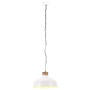 Lámpara colgante industrial 32 cm blanca E27 de , Lámparas - Ref: Foro24-320834, Precio: 54,69 €, Descuento: %