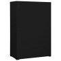 Schwarzer Stahlschrank 90x46x134 cm von , Aktenschränke - Ref: Foro24-336296, Preis: 368,69 €, Rabatt: %