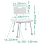 RIDDER Weißer Duschstuhl 150 kg A00602101 von , Duschsitze und Bänke - Ref: Foro24-421606, Preis: 107,61 €, Rabatt: %
