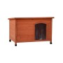 @Pet Casa de perros solapas de plástico Bungalow Natural 85x57x59 cm de , Casetas para perros - Ref: Foro24-441163, Precio: 1...