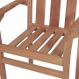 Stapelbare Gartenstühle, 2 Stück Massivholz aus Teakholz von , Gartenstühle - Ref: Foro24-44725, Preis: 289,37 €, Rabatt: %
