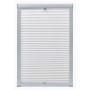 White pleated blind UK08 by , Blinds and blinds - Ref: Foro24-133535, Price: 55,61 €, Discount: %