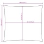 Square red Oxford fabric sail shade 3.6x3.6 m by , Umbrellas - Ref: Foro24-135633, Price: 47,57 €, Discount: %