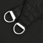 Rectangular black Oxford fabric sail shade 3x5 m by , Umbrellas - Ref: Foro24-135762, Price: 40,60 €, Discount: %