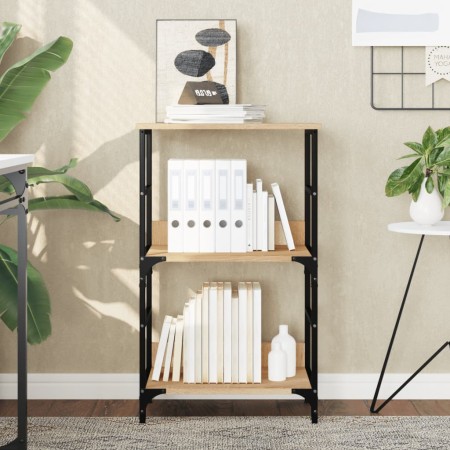 Regal aus Sonoma-Eichen-Ingenieurholz 50x33x82 cm von , Bücherregale und Regale - Ref: Foro24-835265, Preis: 44,41 €, Rabatt: %