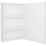 Badezimmerschrank mit hellem LED-Spiegel 50x13x70 cm von vidaXL, Badezimmerwaschtische - Ref: Foro24-326501, Preis: 154,01 €,...
