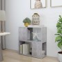 Graue Beton-Sperrholz-Bücherregal 60x24x63 cm von , Bücherregale und Regale - Ref: Foro24-809066, Preis: 33,89 €, Rabatt: %