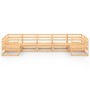 7-teiliges Gartensitzgruppen-Set aus massivem Kiefernholz. von , Gartensets - Ref: Foro24-3076249, Preis: 395,98 €, Rabatt: %