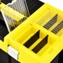 Yellow plastic toolbox 595x337x316 mm by , Toolboxes - Ref: Foro24-146270, Price: 51,90 €, Discount: %