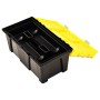 Gelbe Kunststoff-Werkzeugkiste 595x337x316 mm von , Werkzeugkästen - Ref: Foro24-146270, Preis: 51,98 €, Rabatt: %