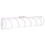 Túnel para perros poliéster azul Ø50x300 cm de , Tiendas y túneles de juego - Ref: Foro24-172190, Precio: 34,50 €, Descuento: %