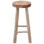 Taburete de cocina de madera de teca de , Taburetes de cocina - Ref: Foro24-244545, Precio: 178,25 €, Descuento: %