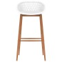 Küchenhocker 2 Stück weiß von , Küchenhocker - Ref: Foro24-248153, Preis: 158,22 €, Rabatt: %