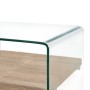 Transparent tempered glass coffee table 50x50x45 cm by , Coffee table - Ref: Foro24-284742, Price: 176,07 €, Discount: %