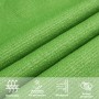 Klare grüne HDPE-Segelmarkise 160 g/m² 2,5x2,5 m von , Sonnenschirme - Ref: Foro24-311273, Preis: 24,05 €, Rabatt: %