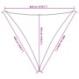 Klare grüne HDPE-Segelmarkise 160 g/m² 6x6x6 m von , Sonnenschirme - Ref: Foro24-311322, Preis: 42,62 €, Rabatt: %