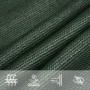 Dark green HDPE sail shade 160 g/m² 4x6 m by , Umbrellas - Ref: Foro24-311464, Price: 50,57 €, Discount: %