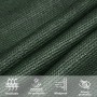 Dark green HDPE sail shade 160 g/m² 4x6 m by , Umbrellas - Ref: Foro24-311464, Price: 50,57 €, Discount: %