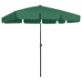 Grüner Strandsonnenschirm 200x125 cm von , Sonnenschirme - Ref: Foro24-314728, Preis: 39,94 €, Rabatt: %