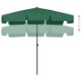 Grüner Strandsonnenschirm 200x125 cm von , Sonnenschirme - Ref: Foro24-314728, Preis: 39,94 €, Rabatt: %