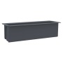 Blumenkästen für Europaletten 12 Stück PP grau 36x13,5x9,5 cm von , Töpfe und Pflanzgefäße - Ref: Foro24-318302, Preis: 59,59...