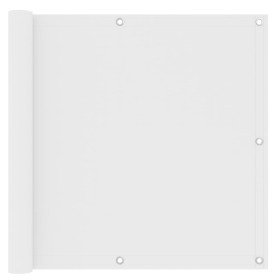 Toldo para balcón tela oxford blanco 90x500 cm
