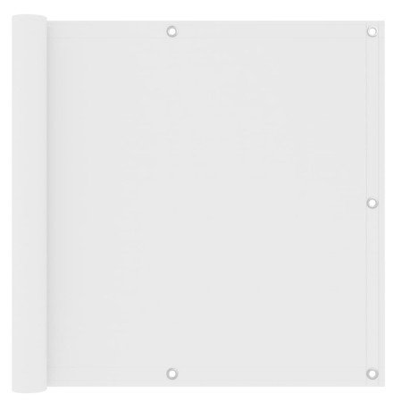 Toldo para balcón tela oxford blanco 90x500 cm