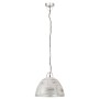 Vintage hanging lamp 25 W silver round 31 cm E27 by , Lamps - Ref: Foro24-320546, Price: 57,28 €, Discount: %