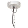 Vintage hanging lamp 25 W silver round 31 cm E27 by , Lamps - Ref: Foro24-320546, Price: 57,28 €, Discount: %