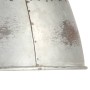 Vintage hanging lamp 25 W silver round 31 cm E27 by , Lamps - Ref: Foro24-320546, Price: 57,28 €, Discount: %