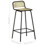 Küchenhocker 2 Stück Massivholz aus recyceltem Holz von , Küchenhocker - Ref: Foro24-321954, Preis: 194,98 €, Rabatt: %