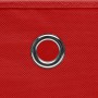 Aufbewahrungsboxen mit Deckel 10 Stück rot 28x28x28 cm von , Aufbewahrungskörbe - Ref: Foro24-325222, Preis: 57,66 €, Rabatt: %
