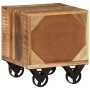 Solid recycled wood side table 40x40x45 cm by , Side tables - Ref: Foro24-328410, Price: 115,51 €, Discount: %