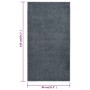 Alfombra de pelo corto gris antracita 80x150 cm de , Alfombras - Ref: Foro24-340305, Precio: 34,49 €, Descuento: %