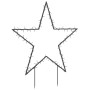 Christmas decorative light star with stakes 115 LED 85 cm by , Christmas lights - Ref: Foro24-357715, Price: 44,32 €, Discoun...