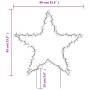Weihnachtsdekoration Sternenlicht mit Stäben 115 LED 85 cm von , Weihnachtsbeleuchtung - Ref: Foro24-357715, Preis: 44,32 €, ...