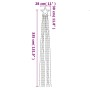 Christmas tree lights 320 blue LED 375 cm by , Christmas lights - Ref: Foro24-356925, Price: 29,90 €, Discount: %