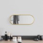 Goldener ovaler Wandspiegel 40x15 cm von , Spiegel - Ref: Foro24-348195, Preis: 21,55 €, Rabatt: %