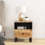 Nachttische 2 Stück Massivholz Mangoholz Sperrholz von , Nachttische - Ref: Foro24-350649, Preis: 140,65 €, Rabatt: %