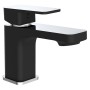 SCHÜTTE MADAGASCAR basin mixer tap in chrome and matte black by , Faucets - Ref: Foro24-434555, Price: 97,94 €, Discount: %
