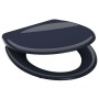 SCHÜTTE Soft-close quick-release toilet seat ANTHRACITE thermoset by , Toilet and bidet seats - Ref: Foro24-435096, Price: 40...