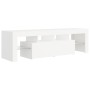 TV-Möbel mit LED-Lichtern weiß 140x36,6x40 cm von , TV-Möbel - Ref: Foro24-804364, Preis: 107,63 €, Rabatt: %