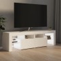 TV-Möbel mit LED-Lichtern weiß 140x36,6x40 cm von , TV-Möbel - Ref: Foro24-804364, Preis: 107,63 €, Rabatt: %
